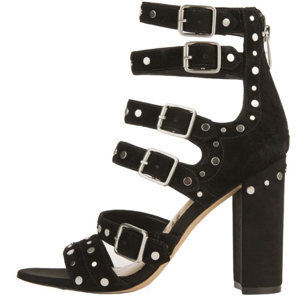 Sam Edelman Black York Stud Heels | size 7 - Picture 2 of 9